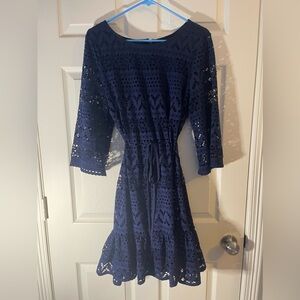 Blue dress